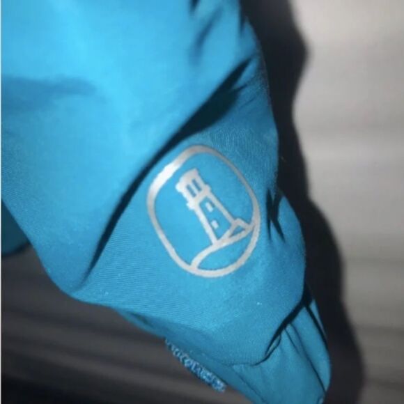 Kid's Lands End Blue Hooded Winter Jacket - Picture 6 of 16